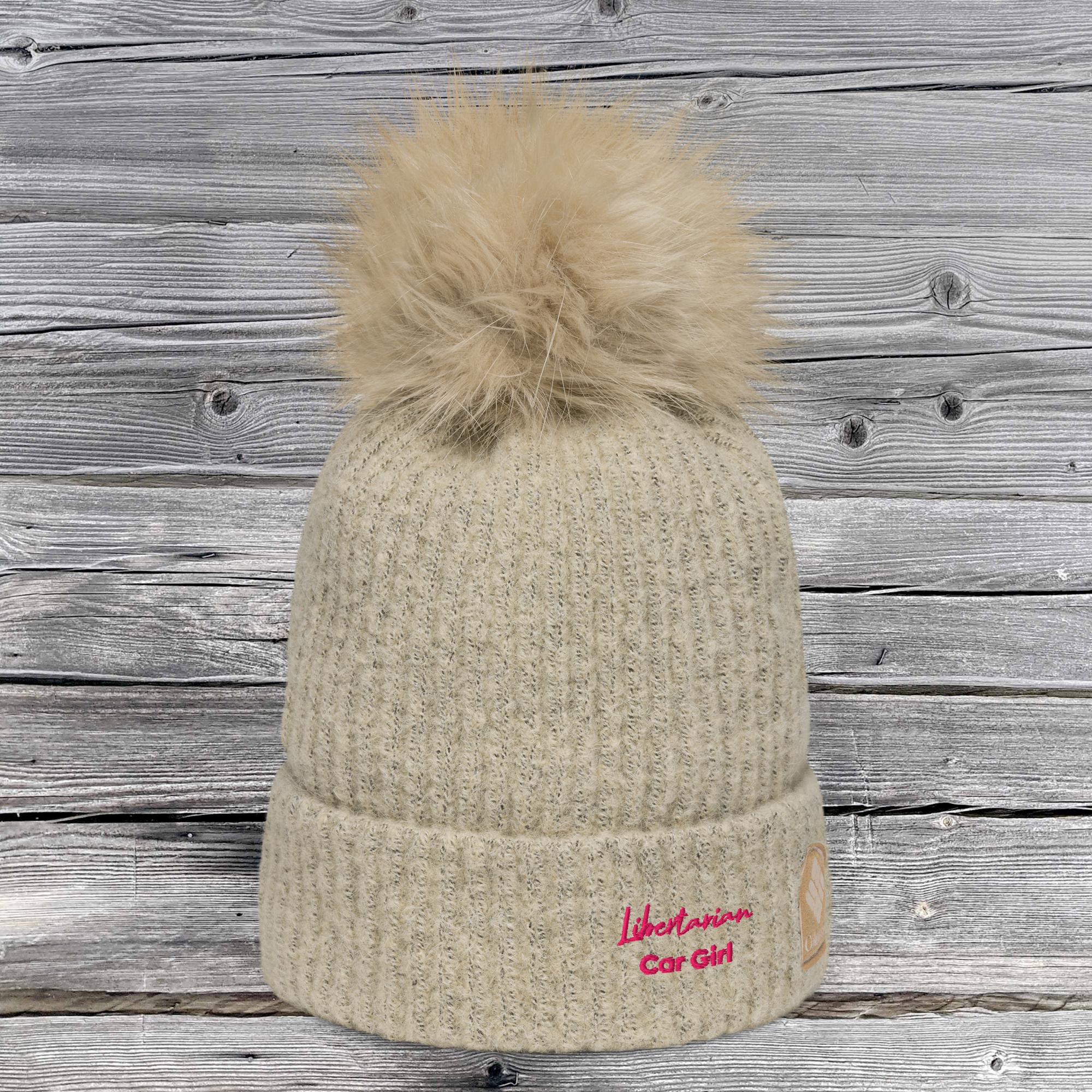 Columbia Libertarian Car Girl pom-pom beanie - Image 2