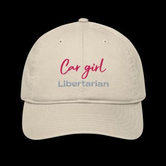Organic Car Girl cap